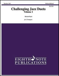 Challenging Jazz Duets #1 Trumpet Book cover